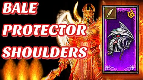 NEW META PvP SHOULDERS BALE PROTECTOR TESTING DIABLO IMMORTAL