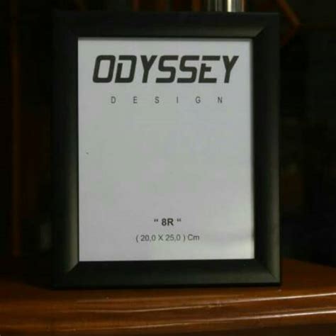 Jual Frame Foto Figura Bingkai Foto R Odyssey Minimalist Hitam