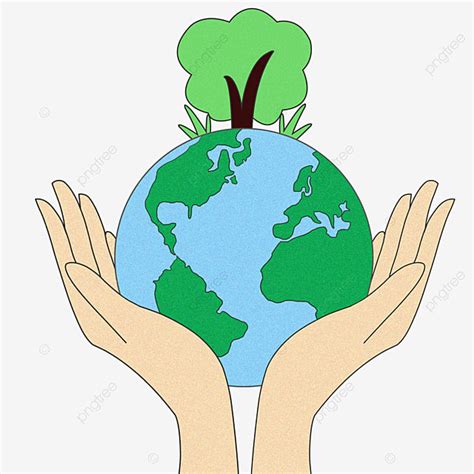 Earth Day Png Image Earth Day Hand Held Earth Decorative Pattern