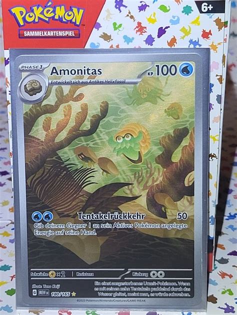 Pokemon Serie 151 Amonitas Deutsch NEU Kaufen Auf Ricardo