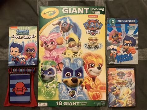 Nick Jr Mighty Heroes Collection Mighty Pups Dvd And Coloring Sheets