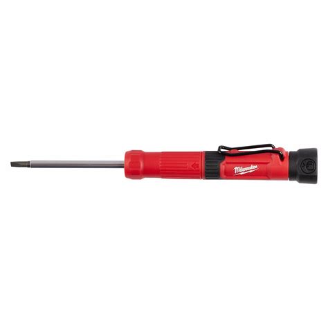 Multi-Bit Screwdriver,Chrome Metal,4 pcs - Grainger