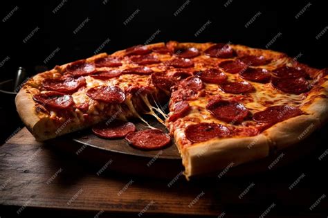 Premium Photo Premium Pepperoni Pizza Delight