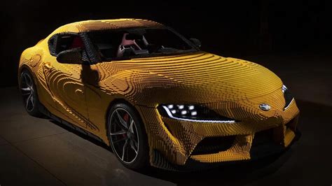 LEGO Toyota GR Supra Life-size Replica Has An Electric Drive, Maxes Out At 17 MPH - SHOUTS