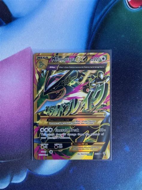 MEGA M RAYQUAZA EX 98 98 Ancient Origins Full Art Secret Rare Gold