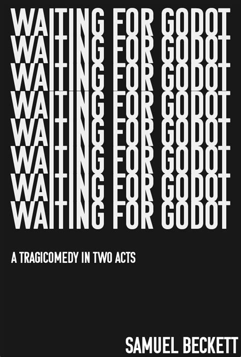 Samuel Beckett Waiting For Godot Book Cover Design On Behance