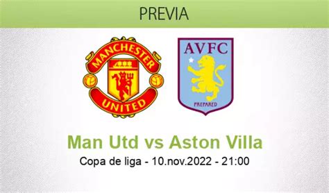 Pron Stico Manchester United Aston Villa