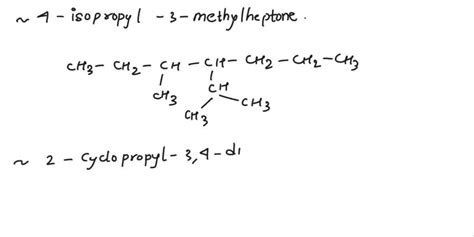 Solved Draw The Structures Of The Given Names Isopropyl