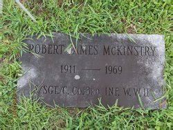 Robert James Mckinstry M Morial Find A Grave