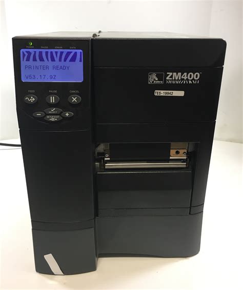 Zebra Zm400 Thermal Label Barcode Printer Metal Logics Inc