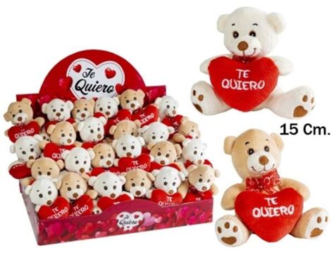 Peluche Oso Corazon Te Quiero Cm Lomasoriginal