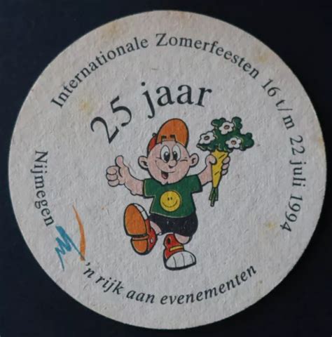 ANCIEN SOUS BOCK BIÈRE HEINEKEN 1994 NIJMEGEN 25 Jaar Zomerfeesten