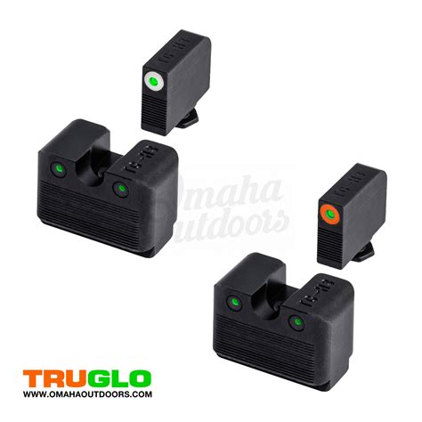 Truglo Tritium Pro High Night Sights For Glock Mos In Stock