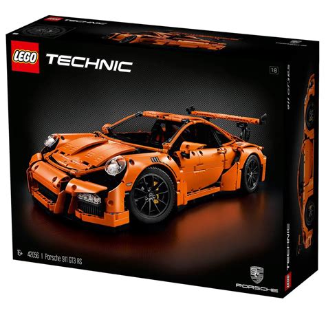 LEGO Technic Porsche 911 GT3 RS Is a 1:8 Scale Non-Lava Orange Model ...