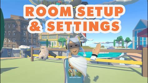 How To Rec Room Room Setup And Settings Youtube