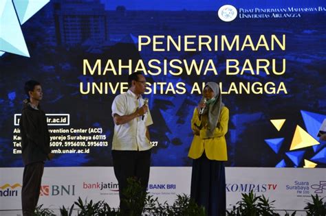 AEE UNAIR 2019 Rektor Terima Langsung 4 Siswa Berprestasi