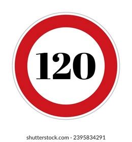 Speed Limit Sign Board Road Stock Illustration