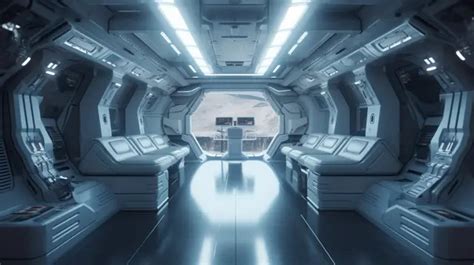 Spaceship Interior Wallpaper