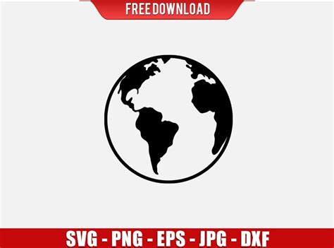 Svg World Map Graphic Earth Free Svg Image Icon Svg Silh Images