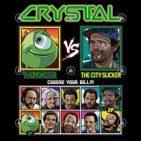 Billy Crystal - Monsters Inc vs City Slickers - NeatoShop