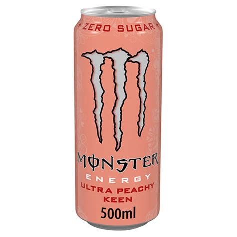 Monster Energy Ultra Peachy Keen 500ml Zero Sugar 12 Pack Buy Now