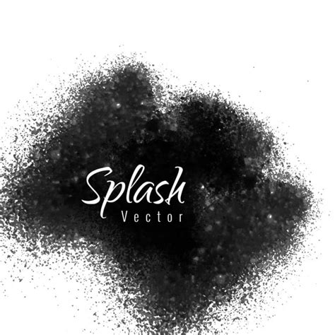 Free Vector | Black splash background