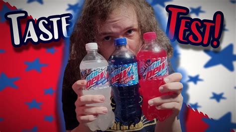 Mtn Dew Star Spangled Splash Freedom Fusion And Liberty Chill Taste