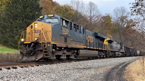 CSX Coal Train Mt Airy MD 11 7 23 Railroads Trains Trains