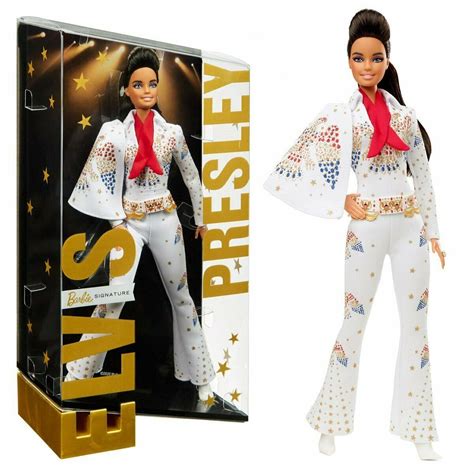 Barbie Signature Elvis Presley Barbie Doll 12 In New 2021 Limited Edition