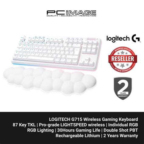 Logitech G715 Tkl Wireless Gaming Keyboard Pc Image