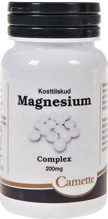 Camette Magnesium Complex Mg St Se Priser