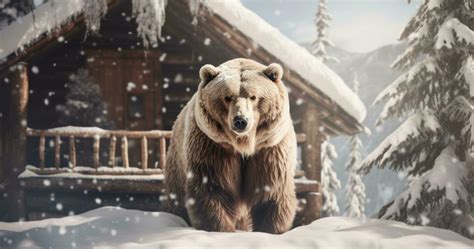 Bear Snow Stock Photos, Images and Backgrounds for Free Download