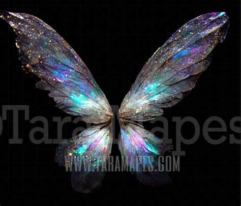 Fairy Wing Overlay Fairy Wing Overlay Iridescent Digital Wings