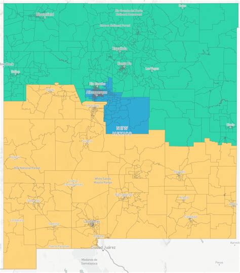 Adopted Maps New Mexico Citizens Redistricting Committee