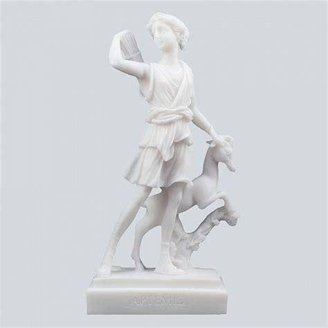 Artemis Statue 25cm Greek Goddess Statue – Unique Home Decor Piece ...