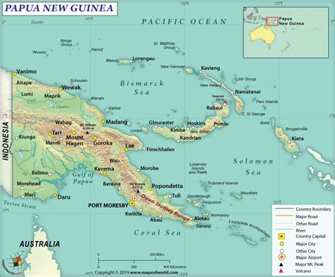 Papua new guinea map answers – Artofit