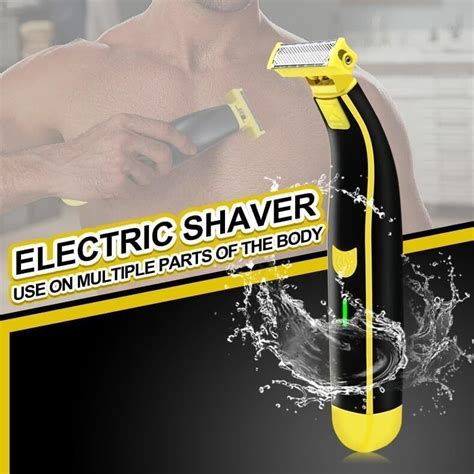 Full Body Washed Wet And Dry Shaver Best Men S Electric Shaver