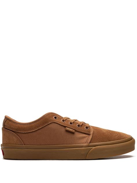 Vans Skate Chukka Low Light Browngum Sneakers Brown Farfetch