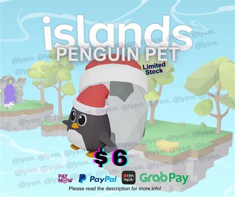 Roblox Islands Penguin Pet Spawn Egg, Video Gaming, Gaming Accessories ...