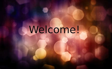 Download Welcome Background With Colorful Lights | Wallpapers.com