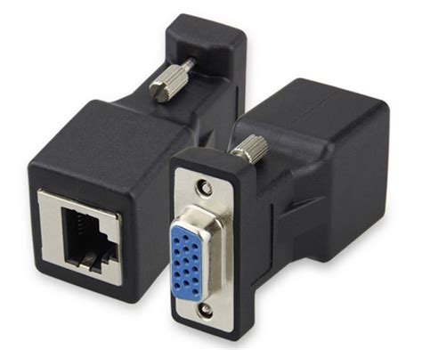 Extender Vga F Rj45 Lan Cat5 Cat6 Po Skrętce 20m Sklep Opinie Cena W Allegro Pl