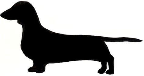 Sausage Dog Silhouette at GetDrawings | Free download