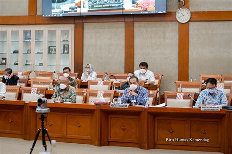 Rapat Kerja Kemendag Dengan Komisi Vi Dpr Ri Tentang Stabilisasi Harga