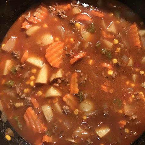 Hamburger Stew Recipe