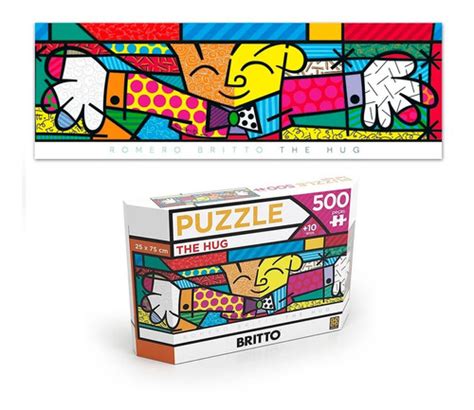 Quebra Cabe As Puzzle Romero Britto Grow Pe As Mercadolivre