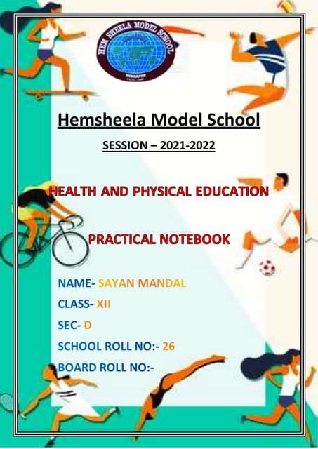 Physical Education Project Class 12 Pdf