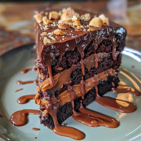 Chocolate Peanut Butter Ooey Gooey Cake Recipes Time