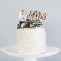 Mr And Mrs Wedding Cake Topper By Fira Studio