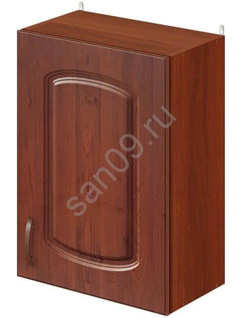 Шкаф настенный кухонный с сушкой для посуды ШС-500 Классик 500*300*630 орех