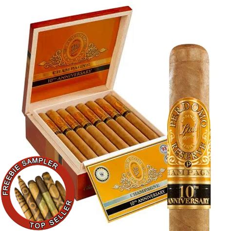 Perdomo Th Champagne Epicure Box Of Nh Cigars